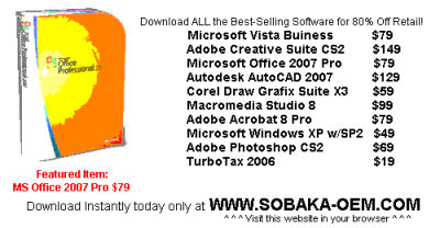 Stefansoft offers 8O% 0ff all MlCR0S0FT/AD0BE S0ftware
